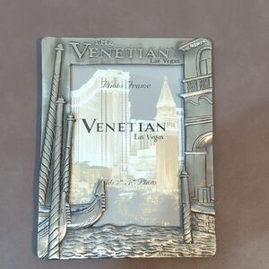 The Venetian Las Vegas Frame Pewter 5x7 Picture Photo Frame Smith Western